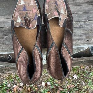 Ariat Brown Patterned Women's Loafers